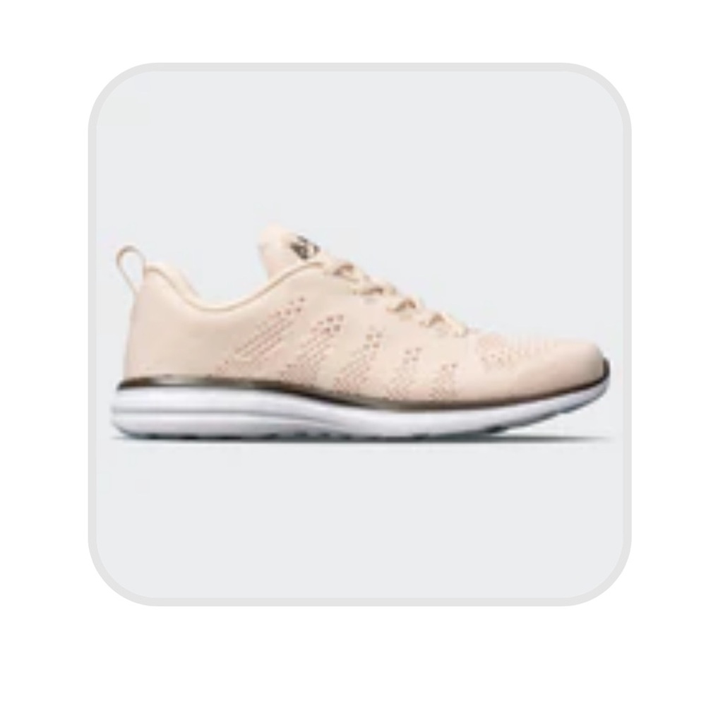 APL Cream Sneakers with Breathable Knit Design